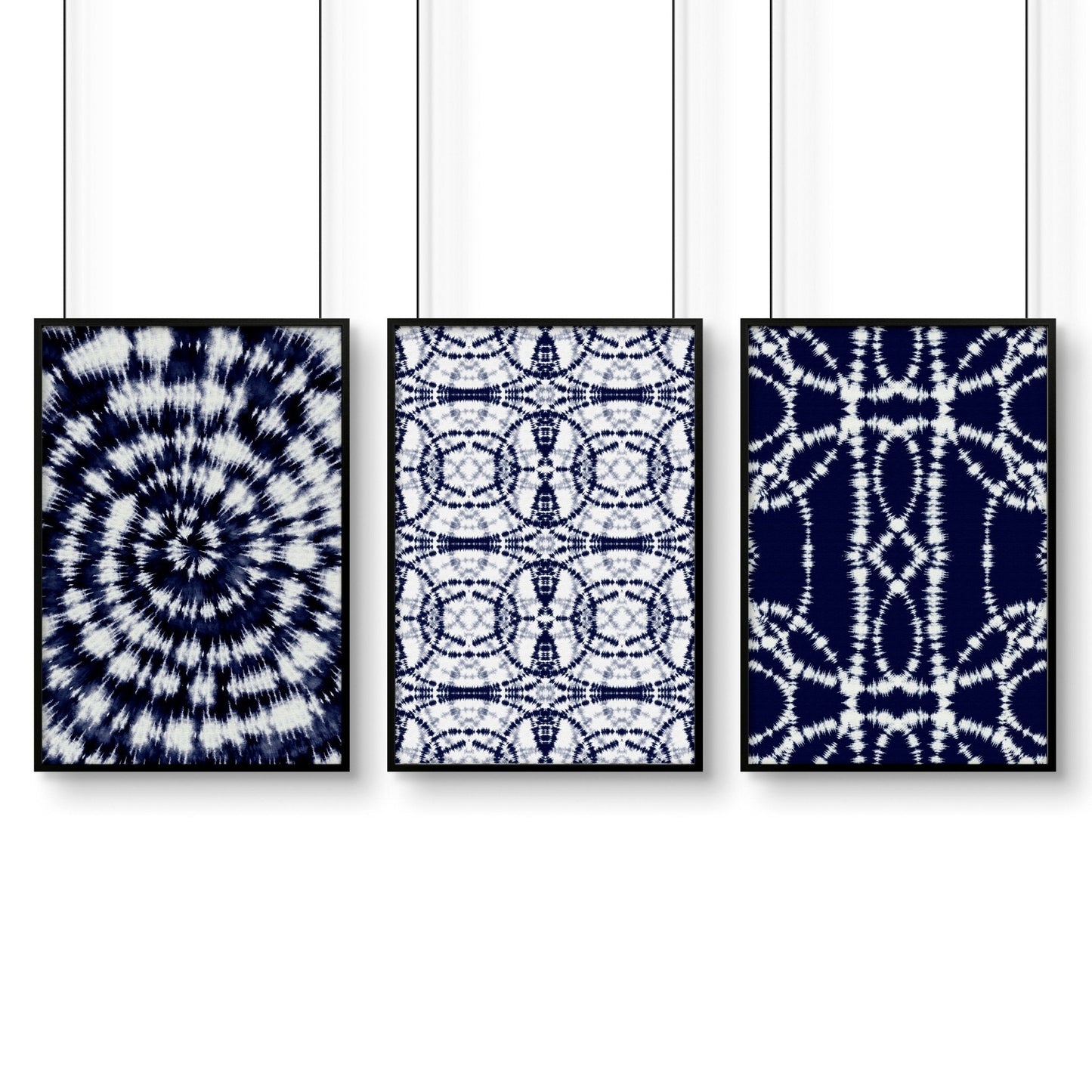 Beach hut decor | Set of 3 wall art prints