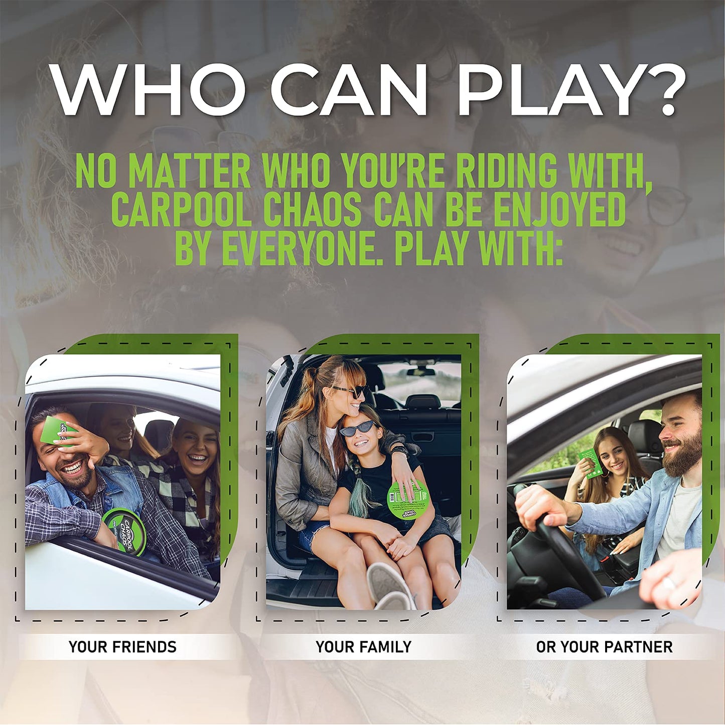 Carpool Chaos by Infinite Games – Fun Road Trip Car Games for All Ages
