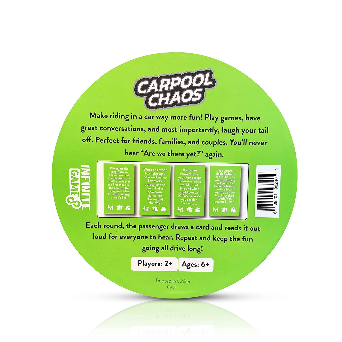 Carpool Chaos by Infinite Games – Fun Road Trip Car Games for All Ages