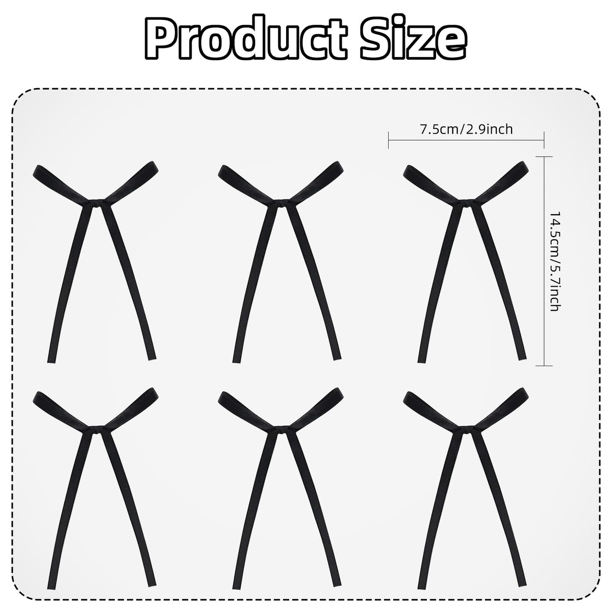 iNINGER 20Pcs Black Bows Cake Toppers – Fabric Cake Decorations for Birthdays, Weddings & Gifts