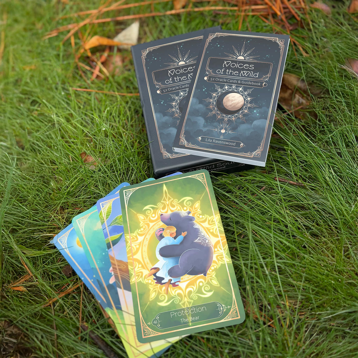 Inner Whispers 52 Animal Oracle Cards – 2nd Edition, Nature Oracle Deck for Women