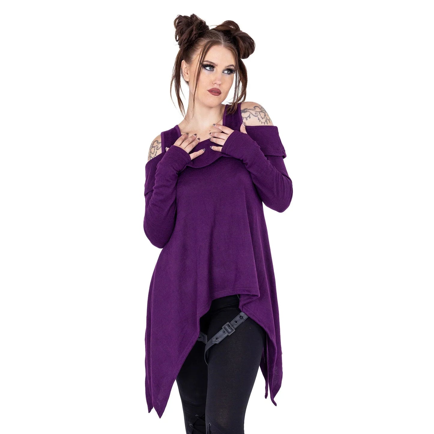 Innocent Lifestyle Karasi Purple Top - Size 10 Left Only!