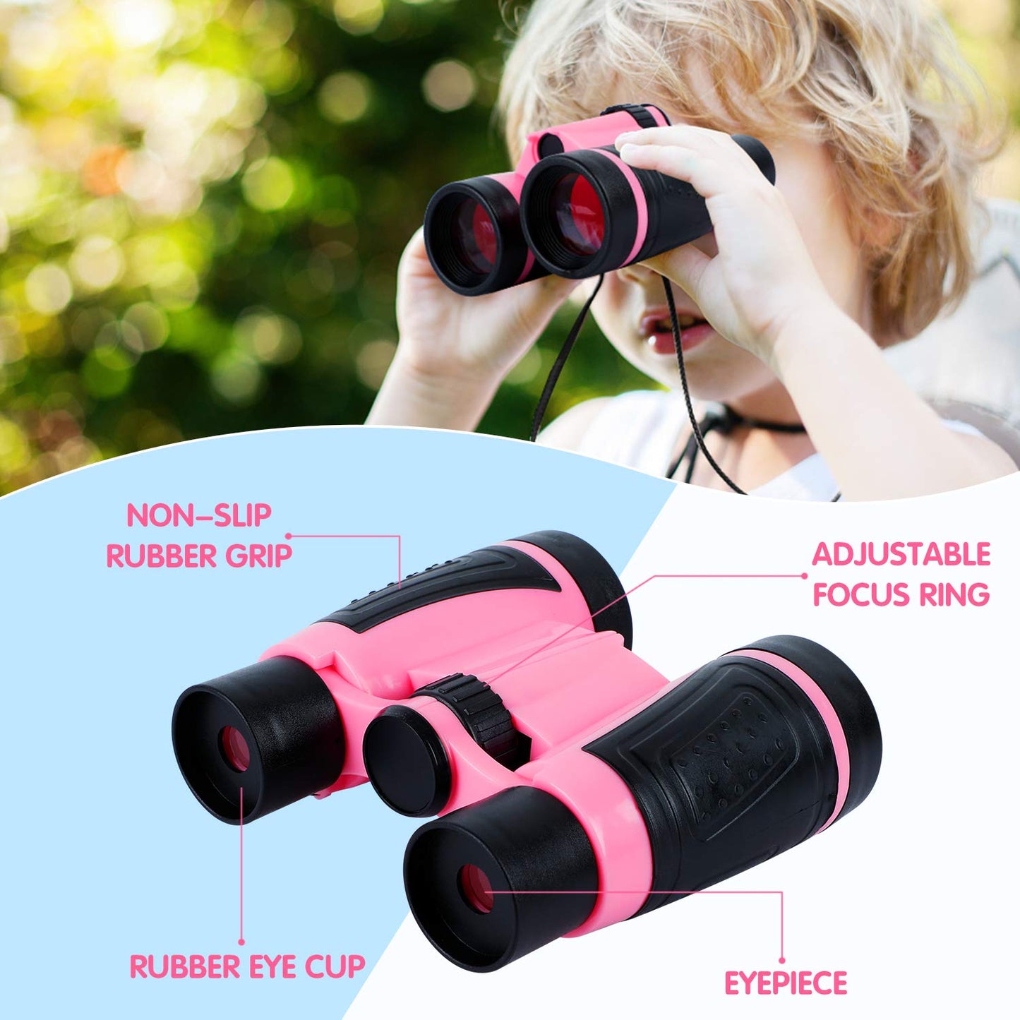 INNOCHEER Explorer Kit for Girls | Bug Catcher Kit for Kids Outdoor Adventures