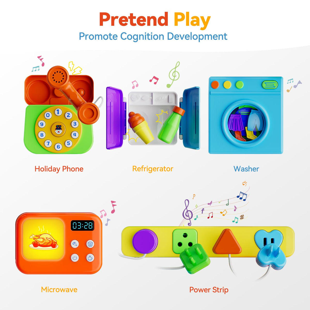 INNOSKY Toddler Montessori Busy Board — Educational Toy for 12-18 Months | Gift Idea