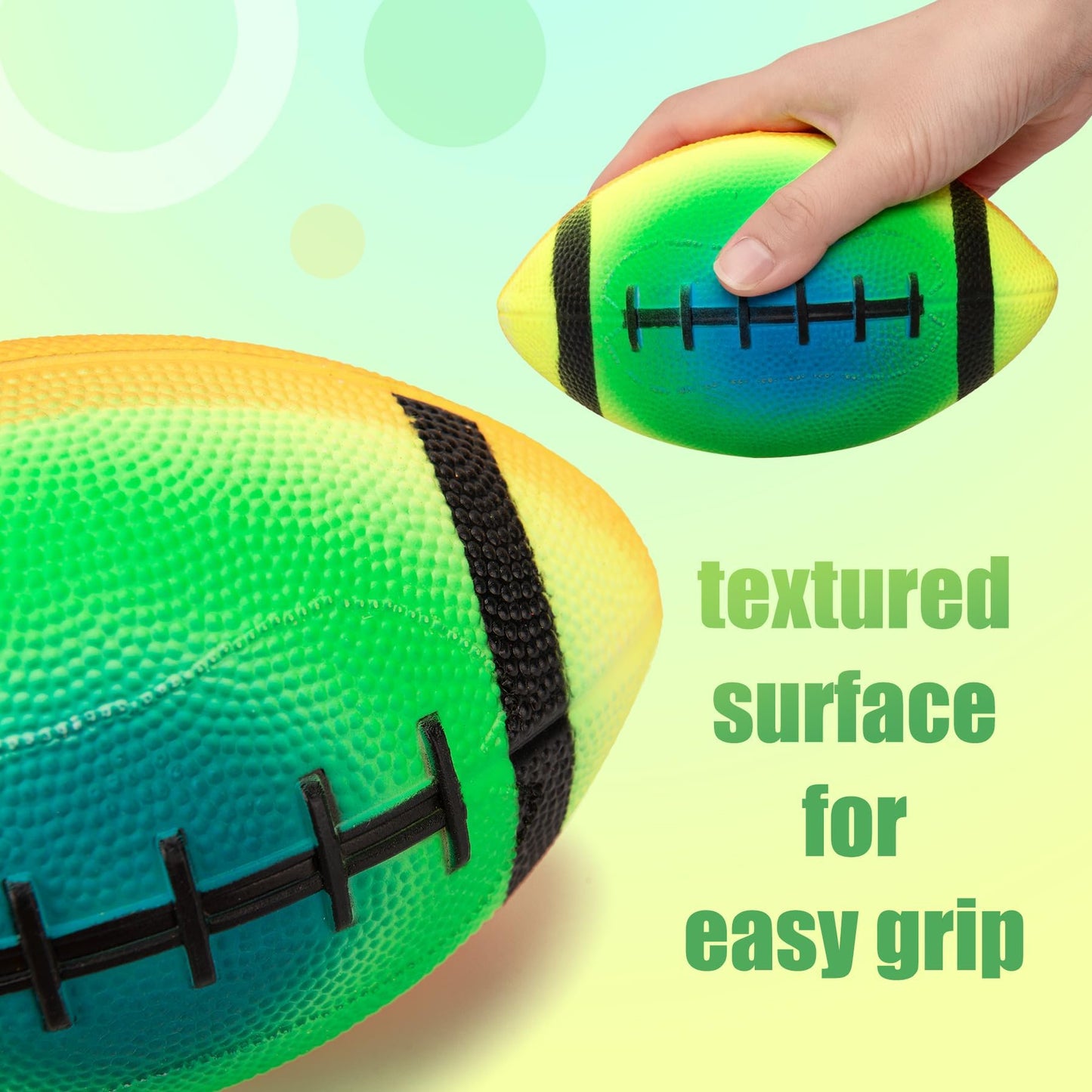 Innotoys Soft Balls 5-Inch 7-Pack – Easy-Grip Playground Balls for Toddlers