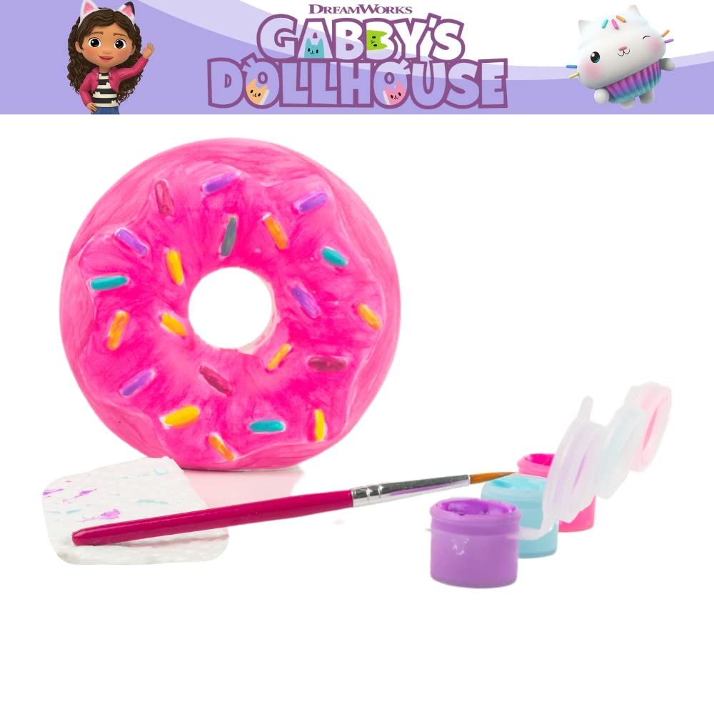 Innovative Designs Gabby’s Dollhouse DIY Paint Your Own Figurines – Arts & Crafts Set for Girls