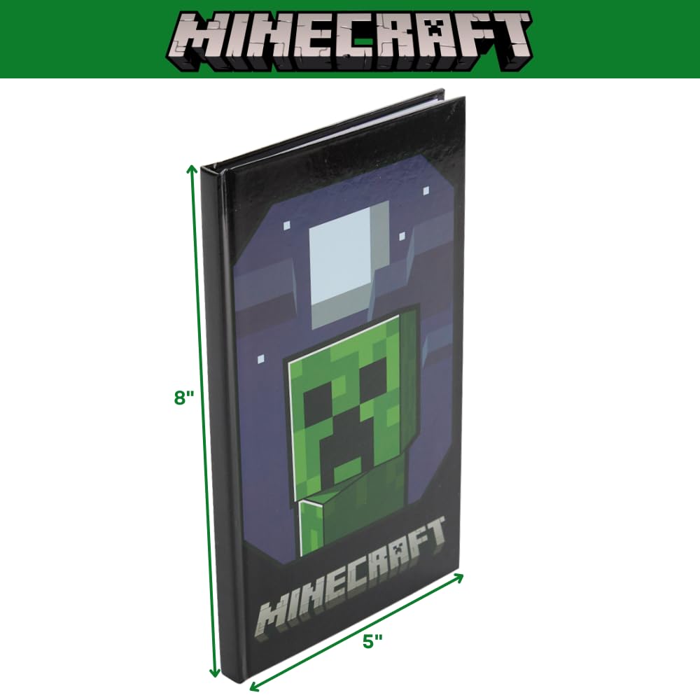 Innovative Designs Minecraft Stationery Set — Journal, Stickers & Pen for Kids