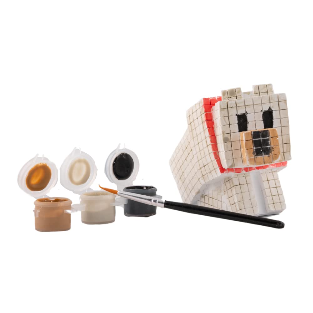Minecraft Paint-Your-Own Figurines Set – Ceramic DIY Craft Kit | Innovative Designs