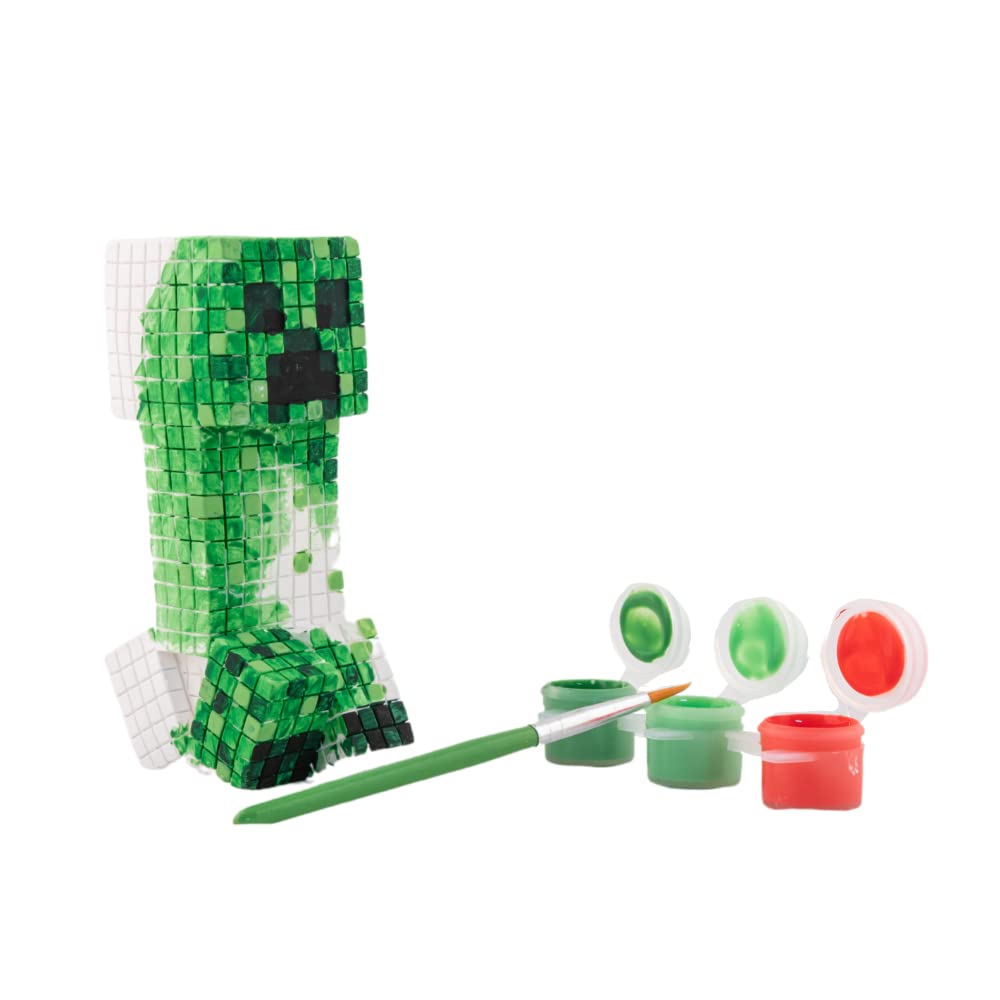 Minecraft Paint-Your-Own Figurines Set – Ceramic DIY Craft Kit | Innovative Designs