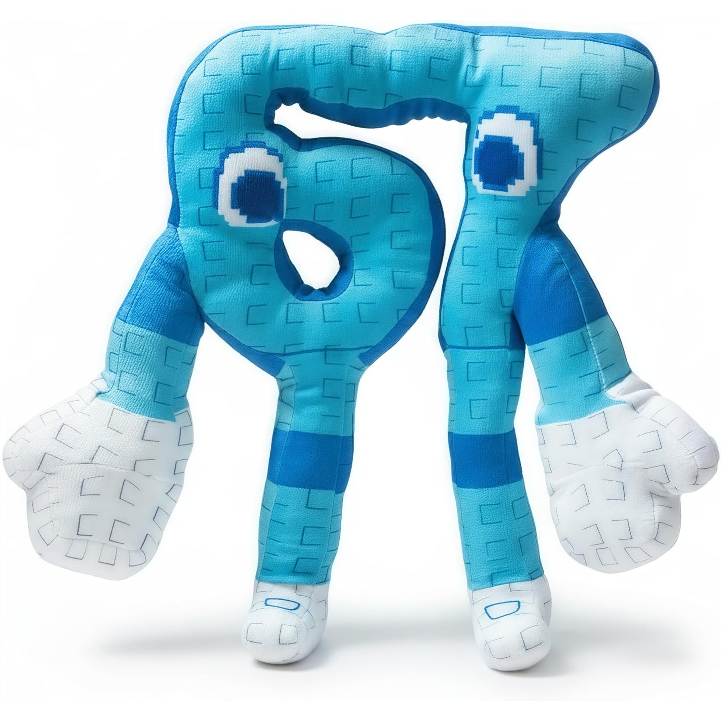 INROAN Brainrot 67 Plush Blue – 10-Inch Collectible Plush by INROAN