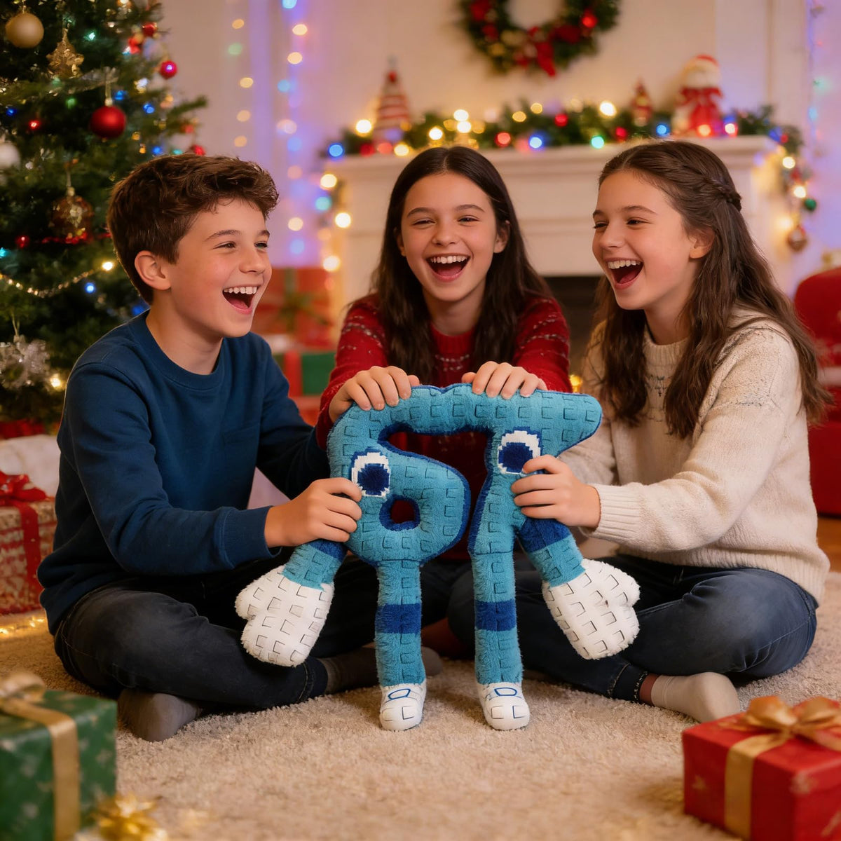 INROAN Brainrot 67 Plush Blue – 10-Inch Collectible Plush by INROAN