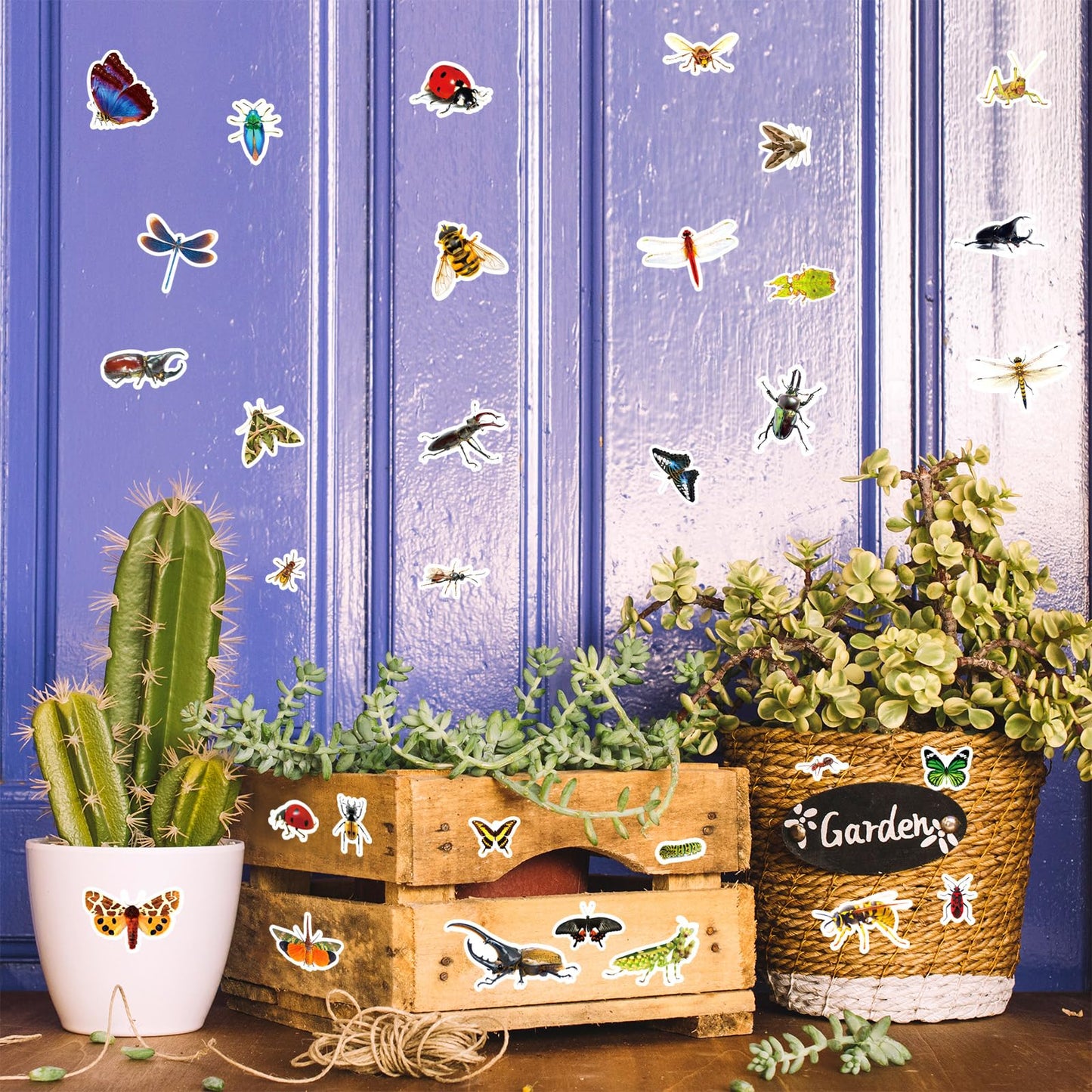 Insect Animals Stickers Pack – 840 Count for Scrapbooks, Planners & Gifts