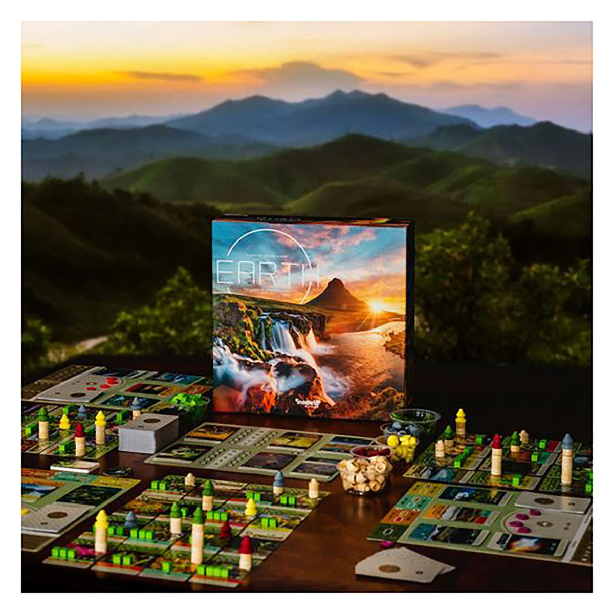 Inside Up Games Earth — Ecosystem Engine Builder for 1-5 Players | 45-90 Min