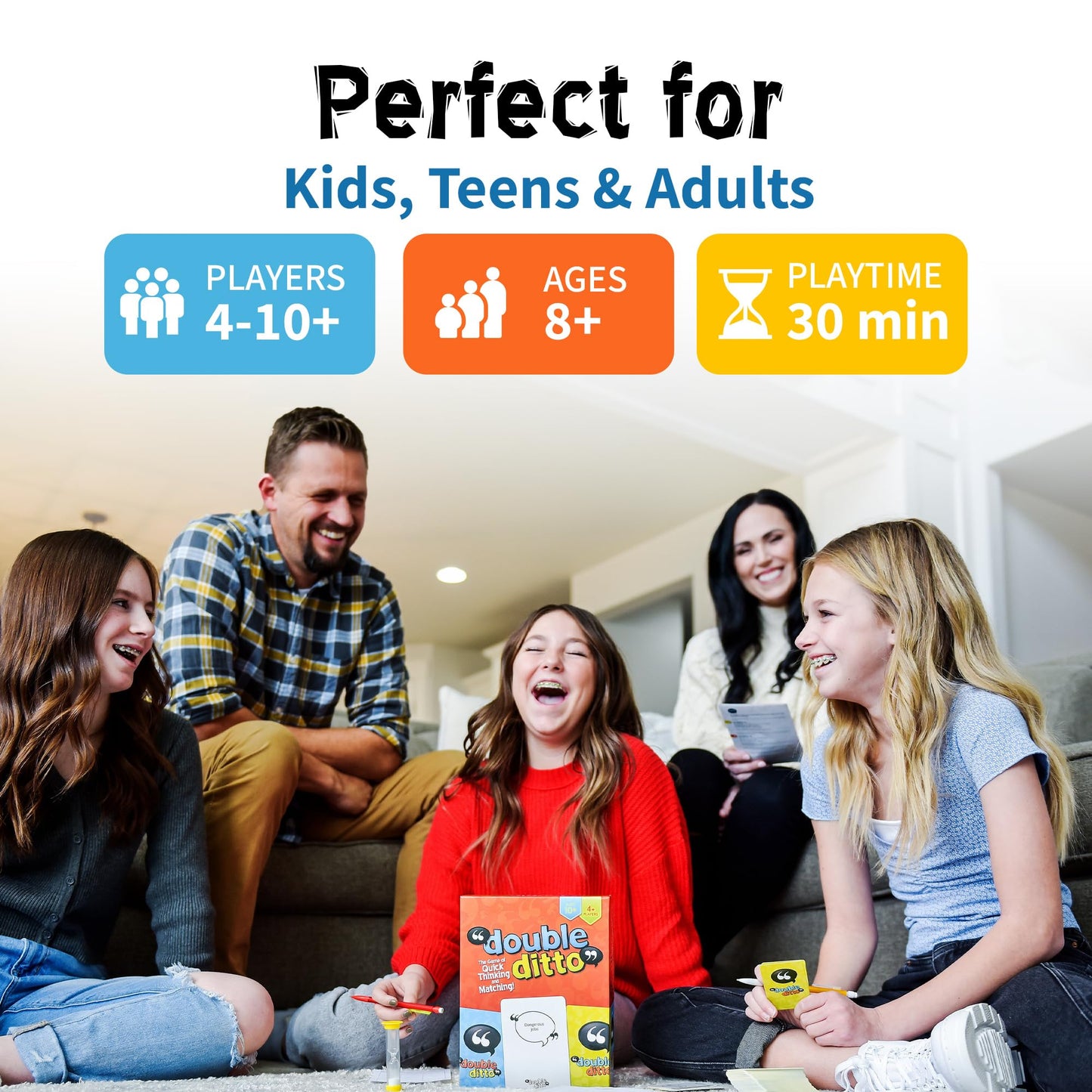 Inspiration Play Double Ditto – Hilarious Award-Winning Family Party Game (Ages 8+)