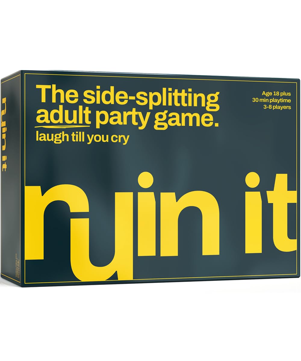 Ruin It – Hilarious Adult Party Game by Inspiration Play (Ages 18+)