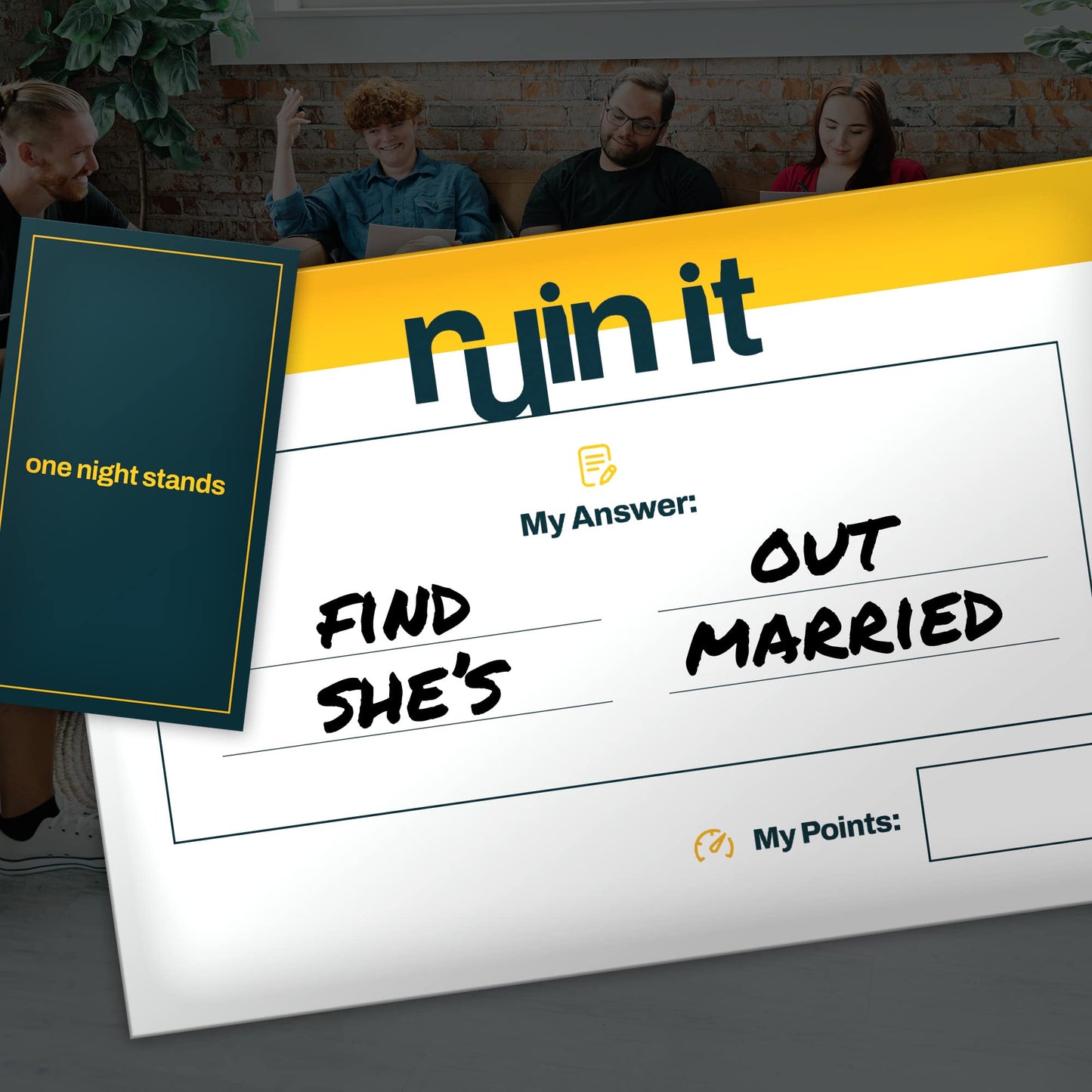 Ruin It – Hilarious Adult Party Game by Inspiration Play (Ages 18+)