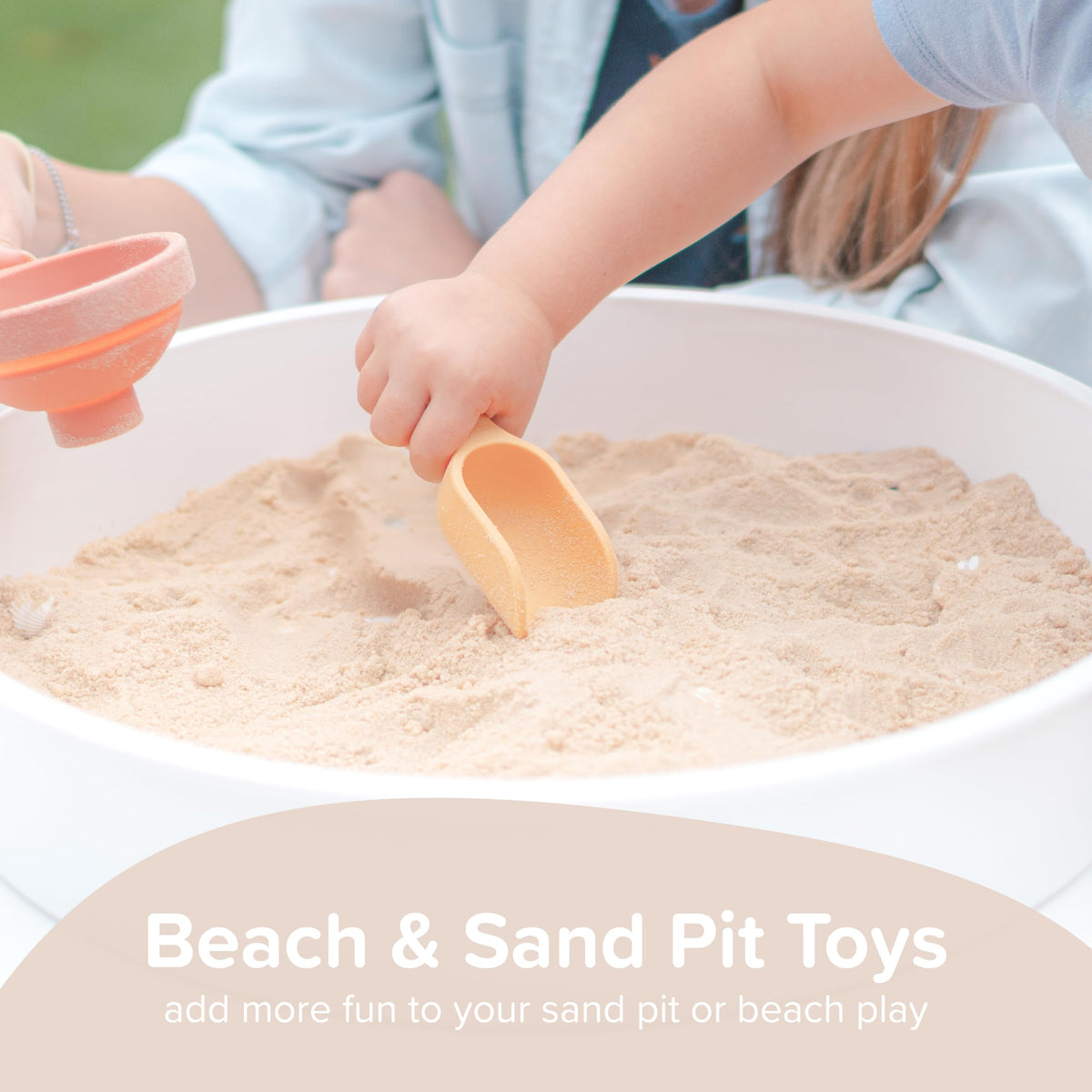 Inspire My Play - 4 Mini Silicone Scoops for Sensory Tray & SEN