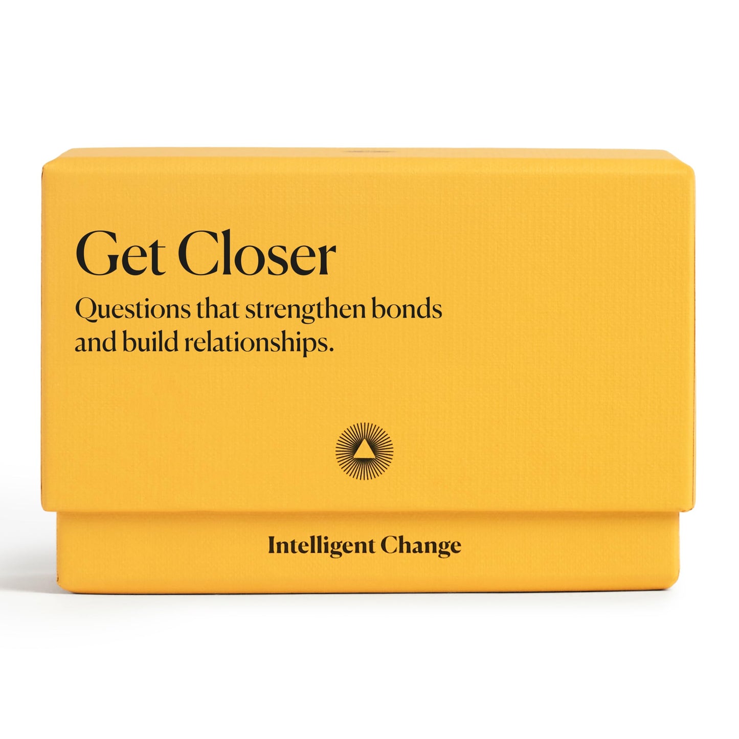 Intelligent Change Get Closer: Social Bonding Card Game — 100 Conversation Starters