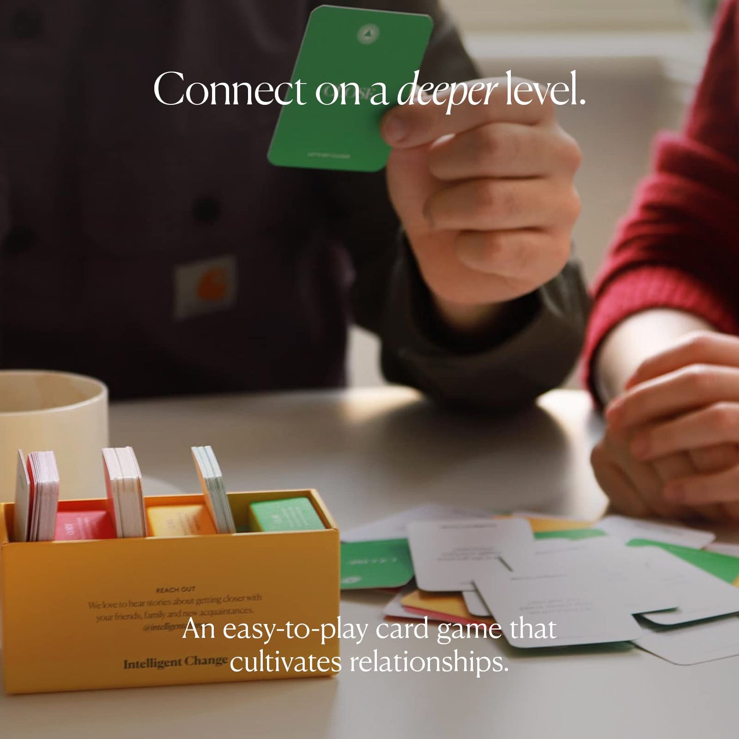 Intelligent Change Get Closer: Social Bonding Card Game — 100 Conversation Starters