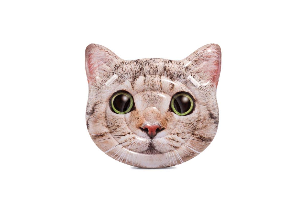 Intex 58784EU Hyperrealistic Cat Mat with Handles – Fun Water Play for Cats