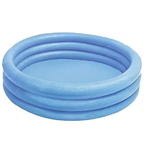 Intex 59416EP Crystal Blue Inflatable Kiddie Pool — 45in x 10in, 41 Gallon Capacity, Ages 2+