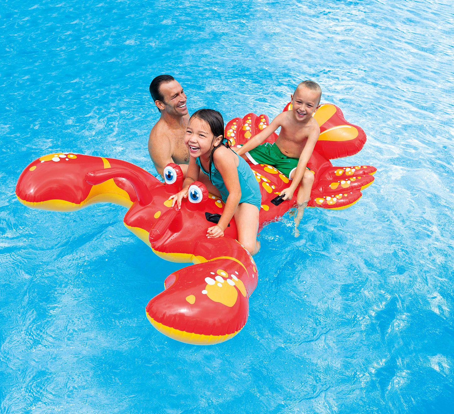 Intex Giant Lobster Inflatable Pool Float – 176 lb Capacity, 84 x 54 in, Ages 3+