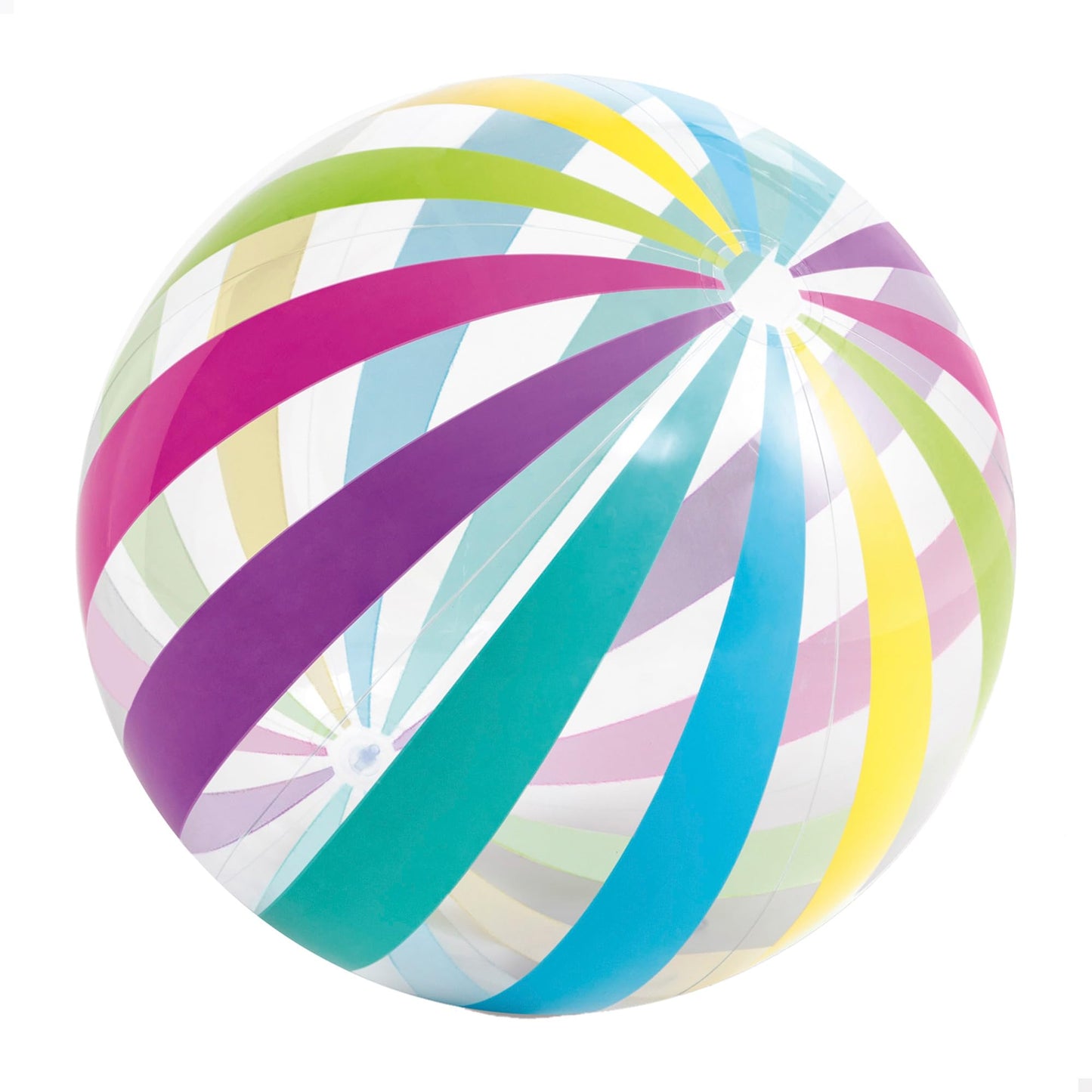 Intex Jumbo Inflatable 42-Inch Giant Beach Ball - Crystal Clear Dots