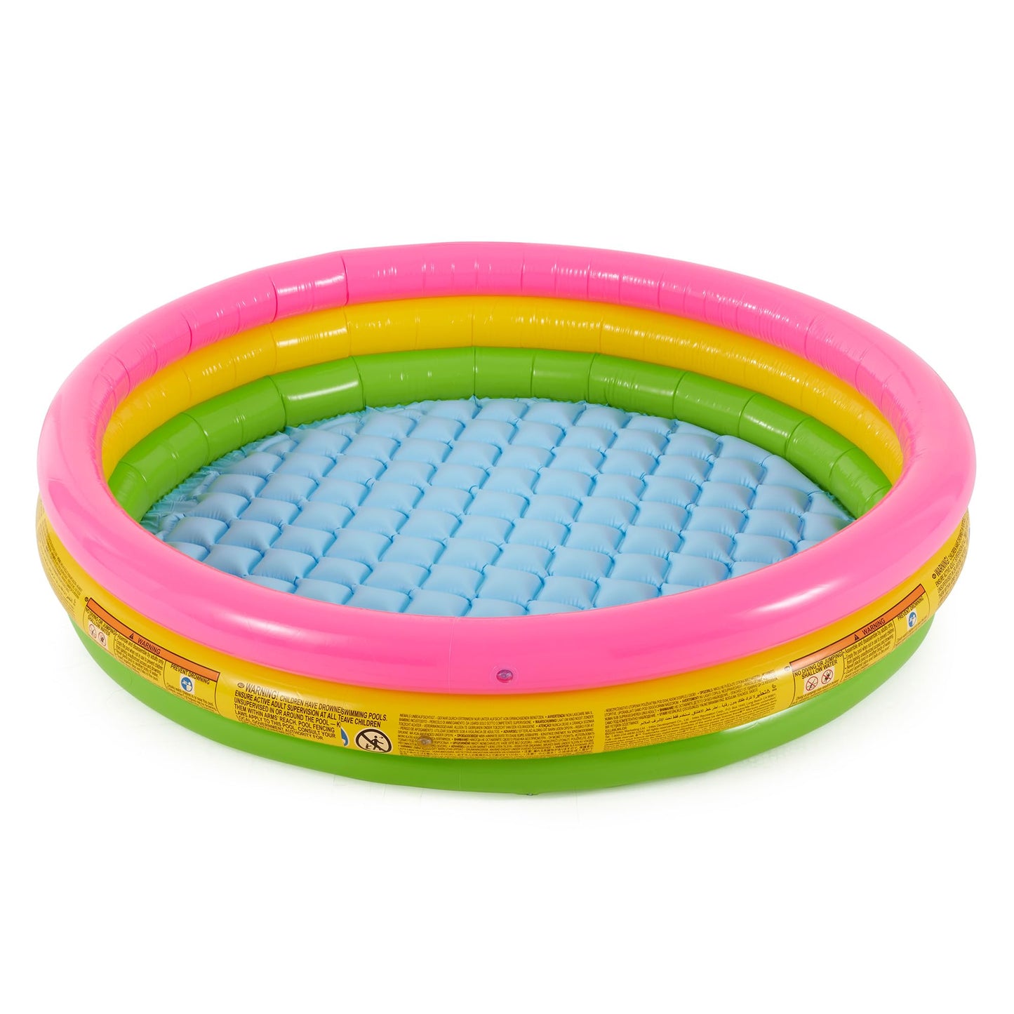Intex Kiddie Pool Sunset Glow Design - 58x13 Inches Backyard Splash