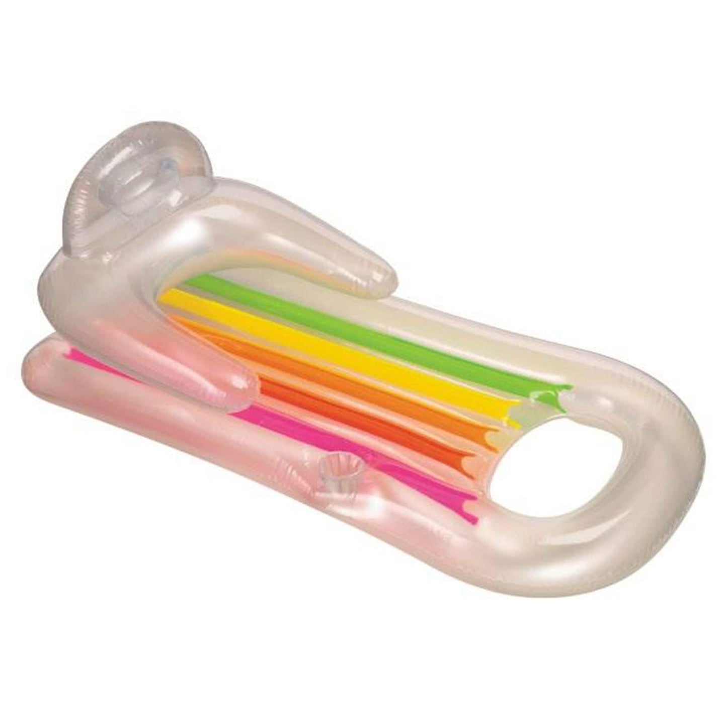 Intex King Kool Lounge Inflatable Pool Lounger with Headrest – 2-Pack