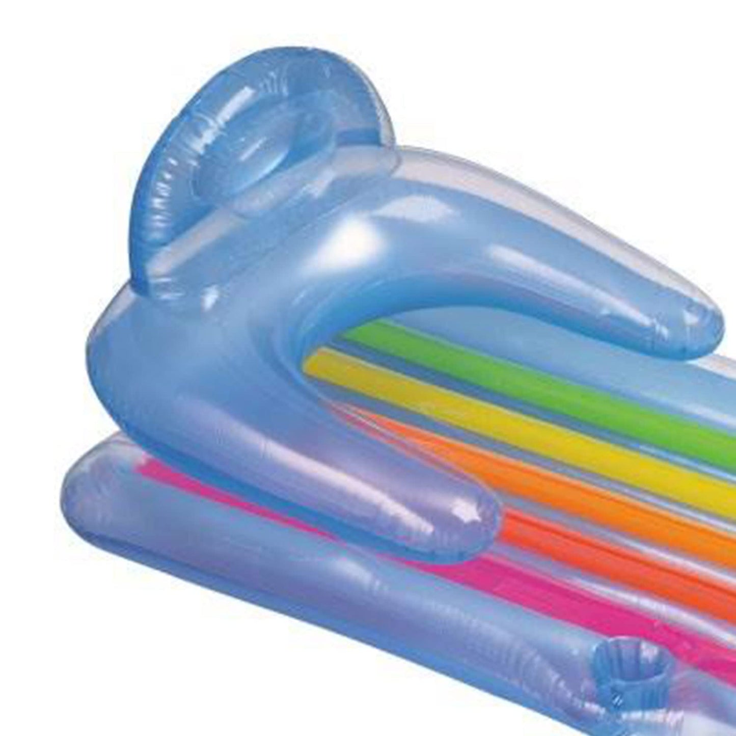 Intex King Kool Lounge Inflatable Pool Lounger with Headrest – 2-Pack
