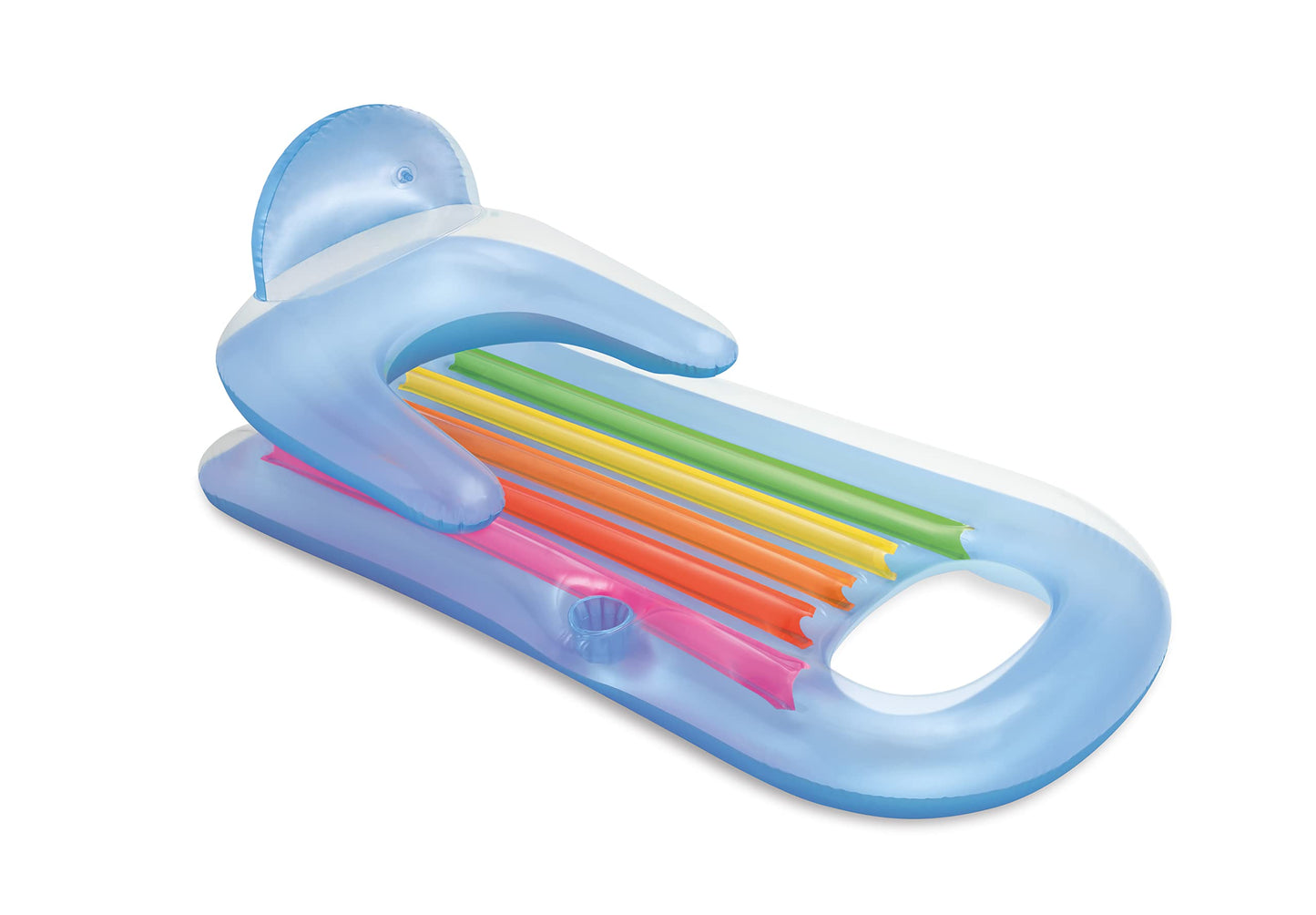 Intex King Kool Lounger - Floating Pool Lounger with Headrest and Cupholder