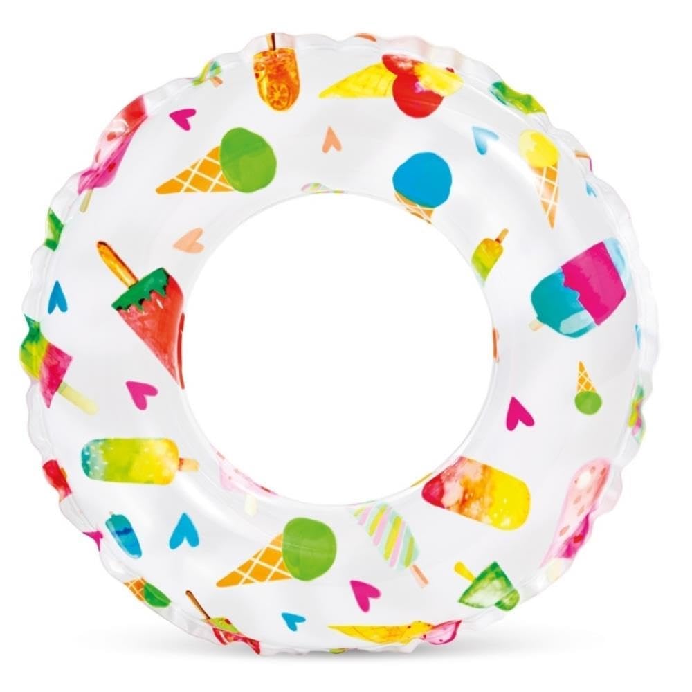 Intex Recreation 59230EP Lively Print Swim Ring 20in, Assorted Designs