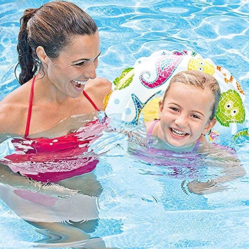 Intex Recreation Lively Print Swim Ring – 20-Inch Pool Float (Pack of 2, Assorted)
