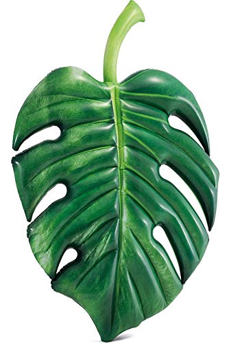 Intex 56283EU Inflatable Palm Leaf Mat – 213 x 142 cm, 2 Air Chambers, Multicoloured