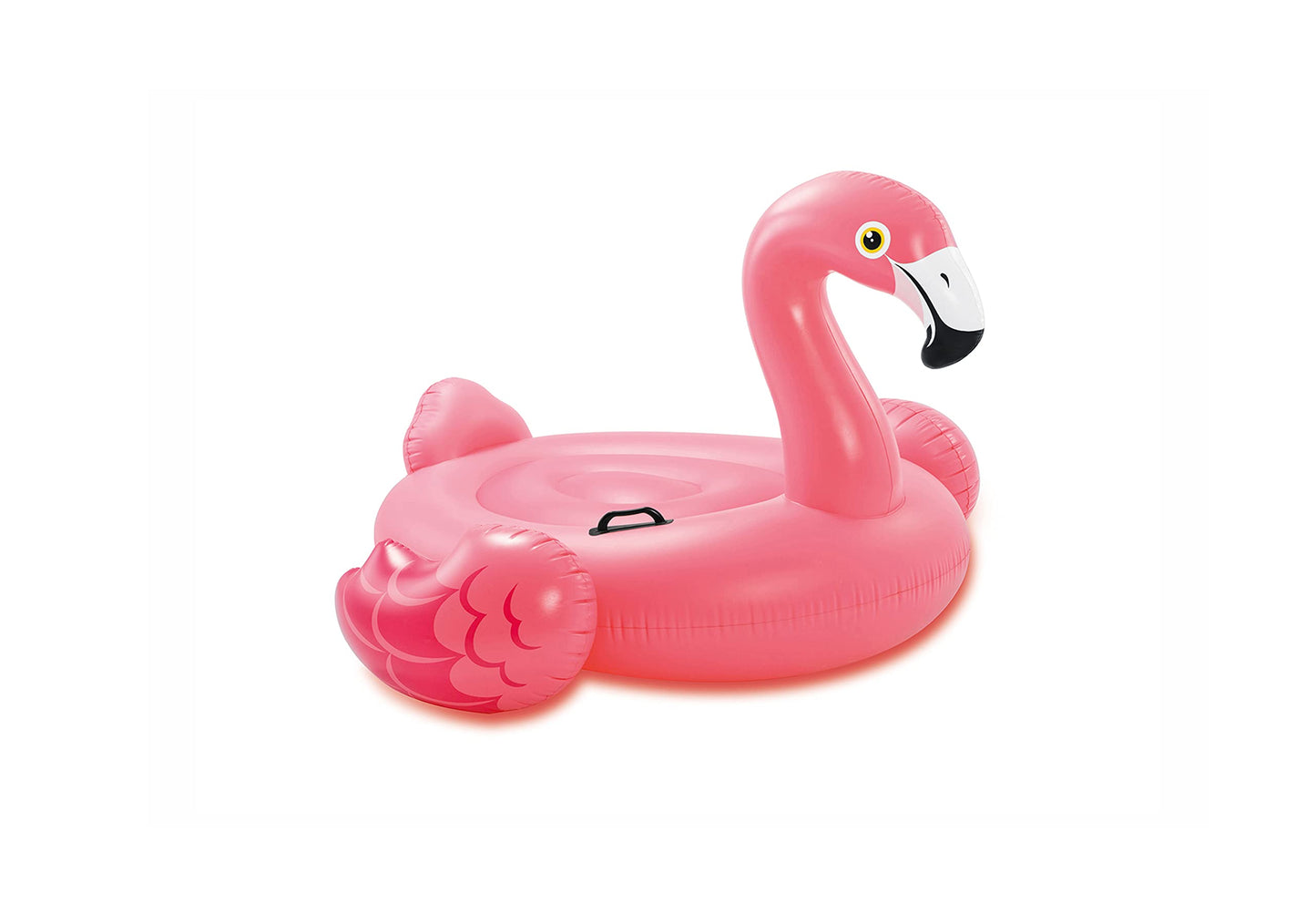 Intex Pink Flamingo Inflatable Pool Float – 56 x 54 in, 2 Handles, 88 lb Capacity