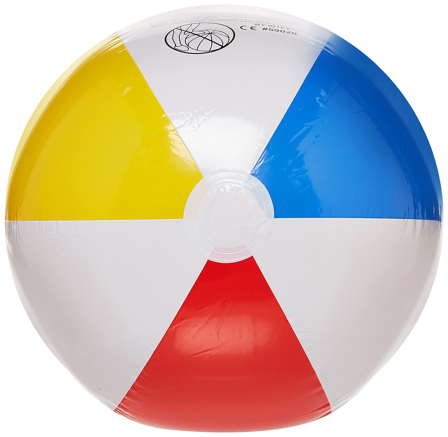 Intex Recreation 20-Inch Glossy Panel Beach Ball 59020Ep | Inflatable Toy