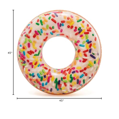 Intex Sprinkle Donut Tube — Colorful Donut Float with Realistic Printing