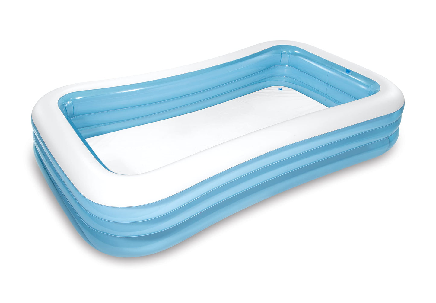 INTEX 58484EP Swim Center Inflatable Family Pool – 277-Gallon Capacity, 120 x 72 x 22 inches (Blue)
