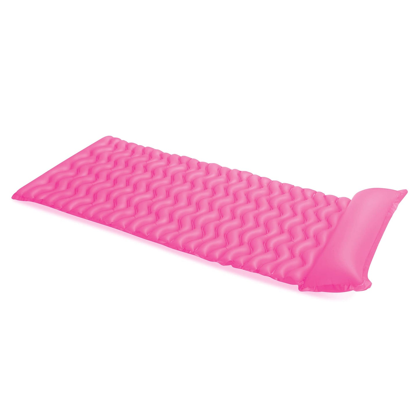 Intex Tote 'N Float Wave Mat - 90 x 34 in Pool Lounger with Built-in Pillow Rest