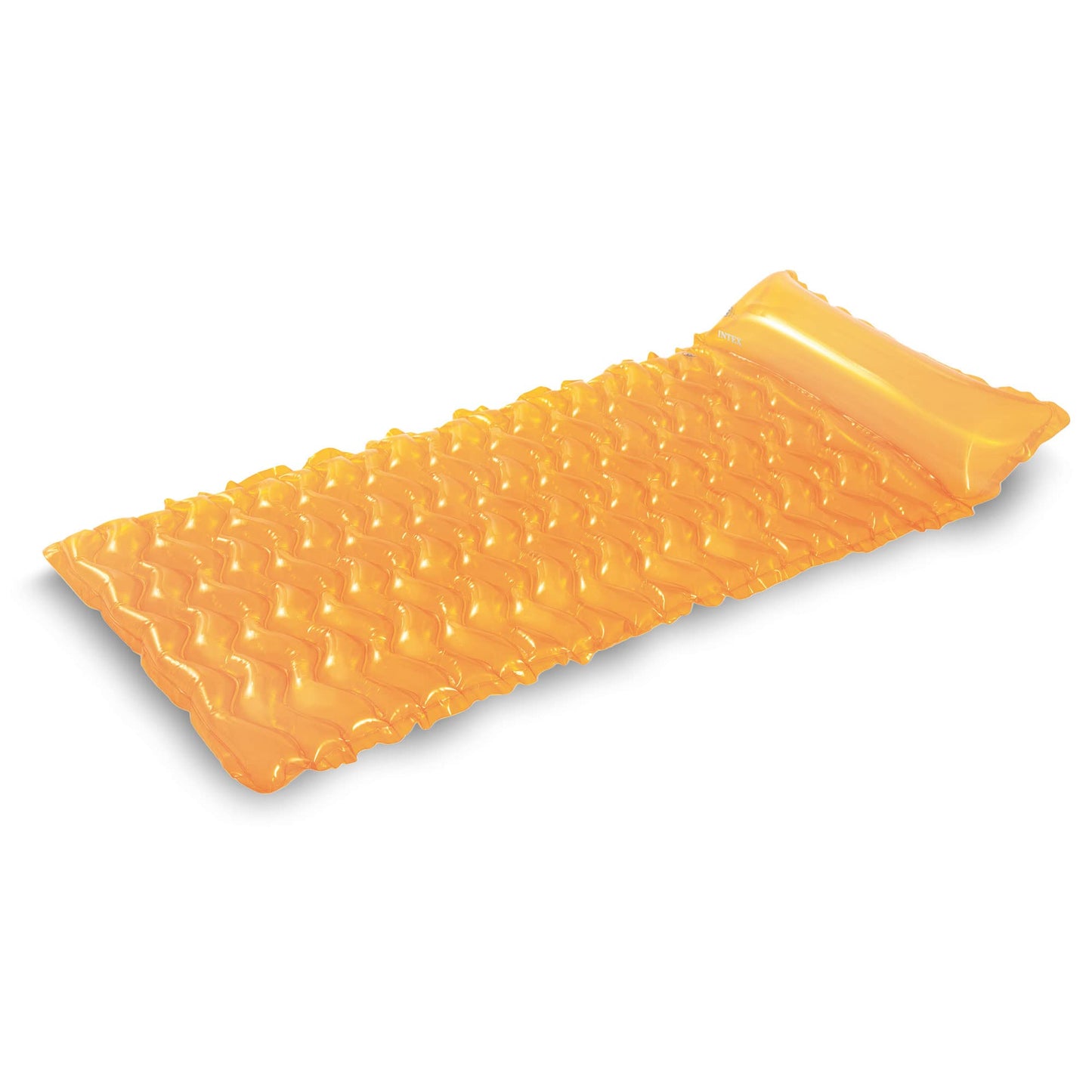 Intex Tote 'N Float Wave Mat - 90 x 34 in Pool Lounger with Built-in Pillow Rest