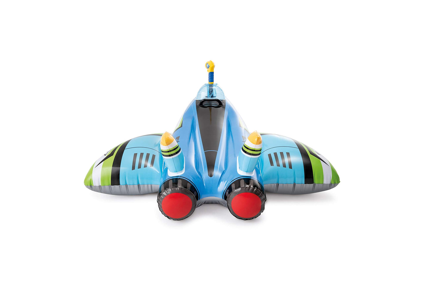Intex Water Gun Plane Inflatable Float – 46x46in Pool Toy, 88 lb Capacity