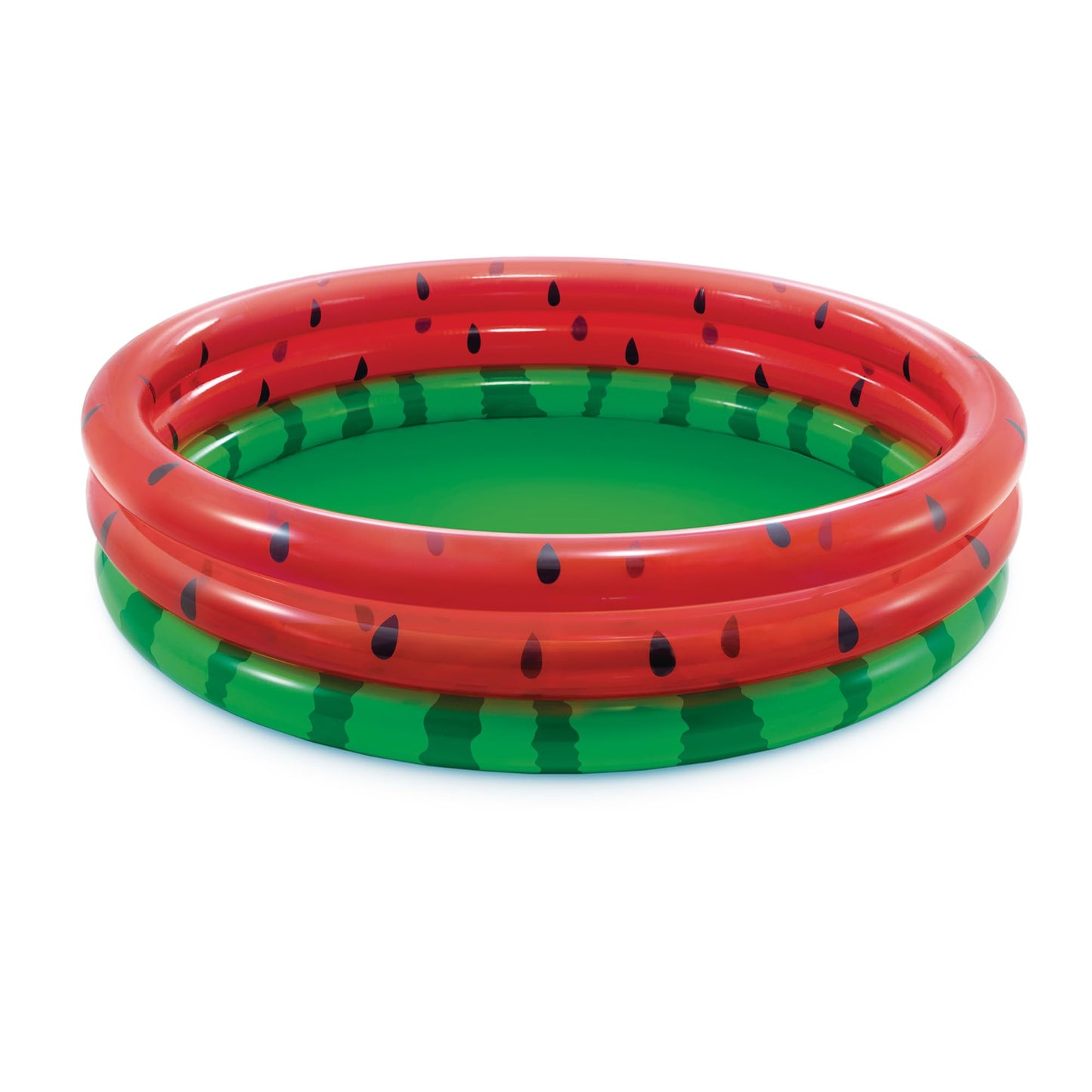 Intex 66-Inch Round Watermelon Pool for Kids 2+ | Inflatable Backyard Pool
