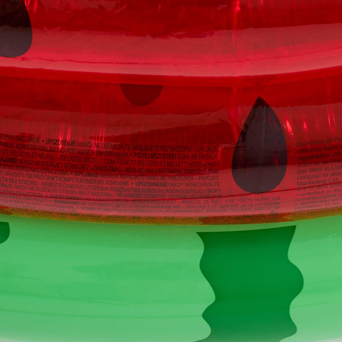 Intex 66-Inch Round Watermelon Pool for Kids 2+ | Inflatable Backyard Pool