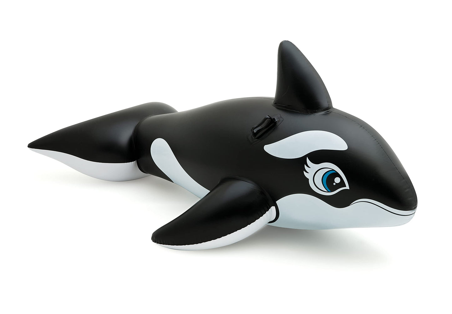 INTEX Whale Inflatable Pool Float – 76 x 47 in Kids Pool Toy with 2 Handles, 88 lb Capacity