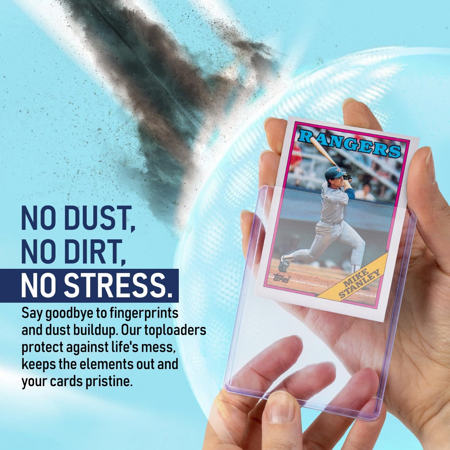 Invested Alliance Premium Top Loaders for Cards – 130pt Thickness, 2.5×3.5” Clear PVC, 100 Pack