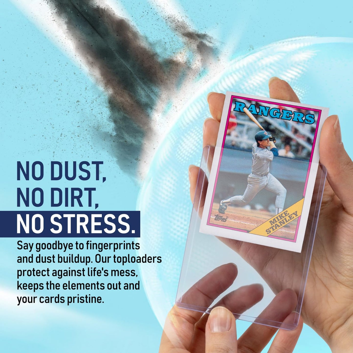 Invested Alliance Premium Seamless 20PT Top Loaders – 360PT Thick Card Sleeves, Hard Plastic for 2.5 x 3.5 Cards