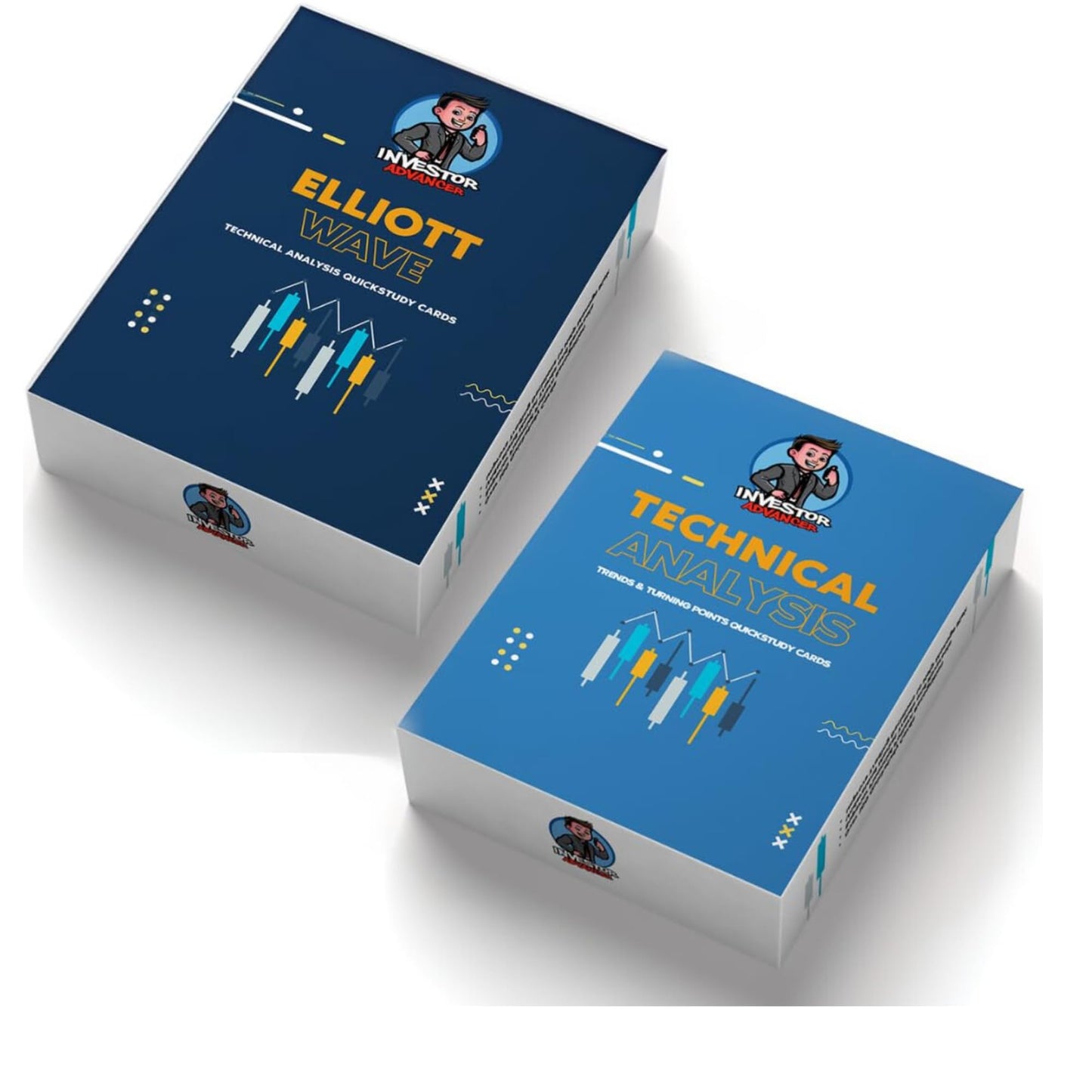 Investor Advancer: Ultimate Stock Market Flashcards – 210+ Cards for Elliott Wave, Chart Analysis & Secret Strategies