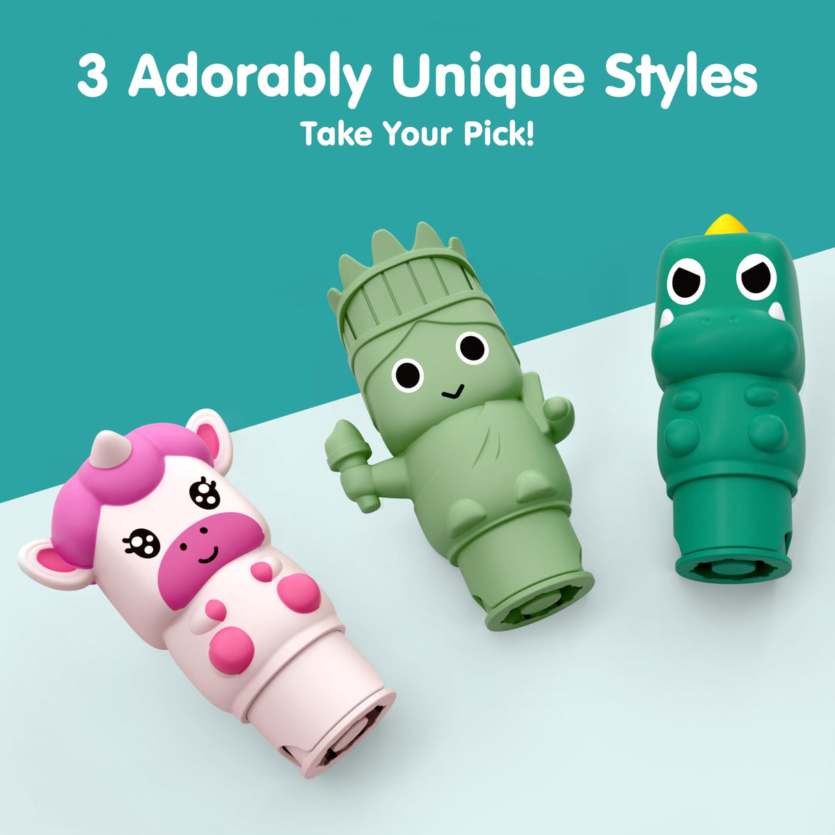 iPlay iLearn Kid Dinosaur Sticker Stamp Set – 400+ Stickers, 18-Page Activity Book, Mess-Free Art for Ages 3–6