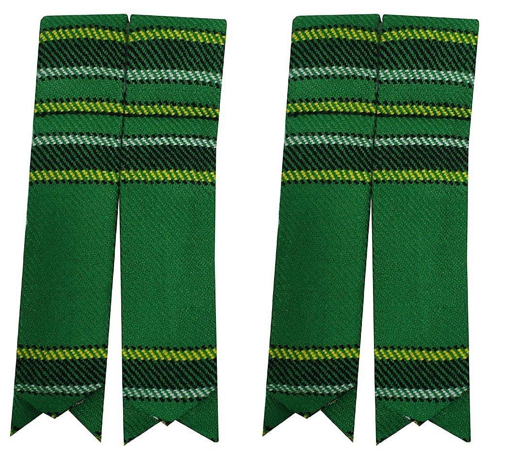 Irish Scottish Men's Highland Kilt Outfit Sporran Jacobite Shirt Flashes Belt Sock