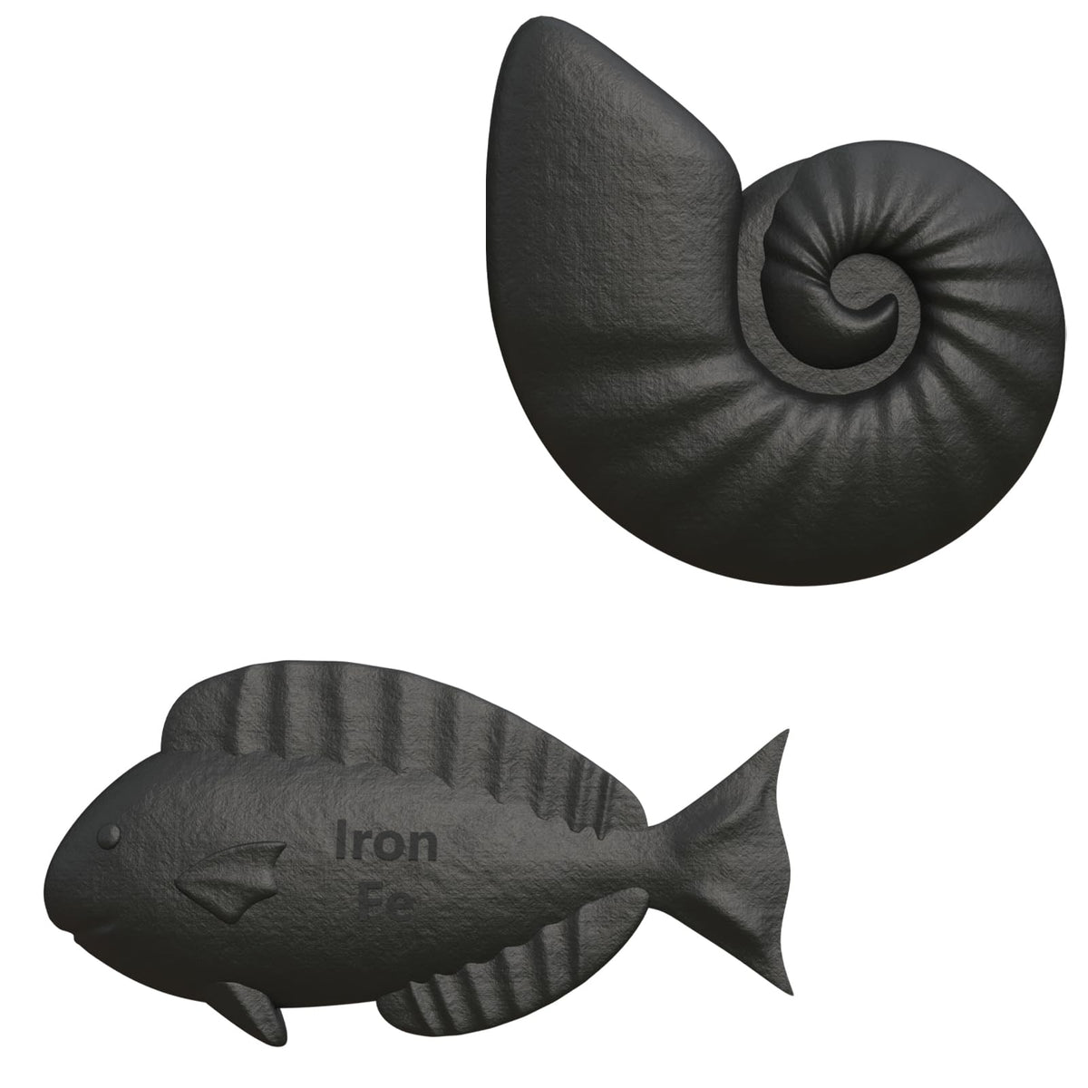 Iron Fish 2 Pack – Cast Iron Cooking Tool to Boost Iron in Food & Water | For Anemia, Athletes & Vegans